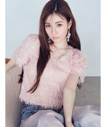 RESEXXY | フェザーライクカットトップス(Tシャツ/カットソー)