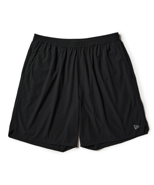 NEW ERA(ニューエラ)の「ニューエラ PA WOVEN SHORT PANTS PATCH BLK(その他パンツ・メンズ・ブラック・M/L/LL)」の1枚目の写真