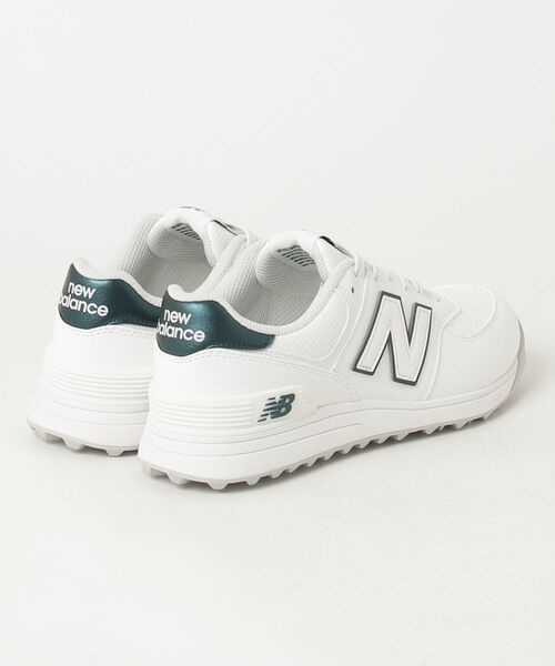 NEW BALANCE（ニューバランス）の「【GOLF】574 v4 SL（スニーカー・メンズ・ホワイト系/ホワイト×グリーン/ブラック/ホワイト×グレー・22.5cm/23.0cm/23.5cm/24.0cm/24.5cm/25.0cm/25.5cm/26.0cm/26.5cm/27.0cm/27.5cm/28.0cm/28.5cm/29.0cm）」の6枚目の写真