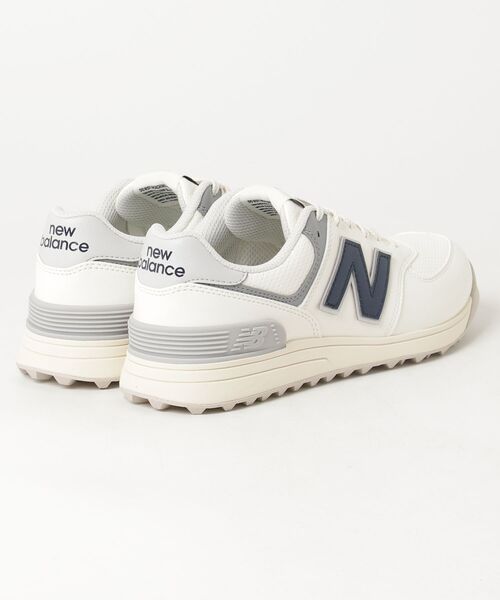 NEW BALANCE（ニューバランス）の「【GOLF】574 v4 SL（スニーカー・メンズ・ホワイト系/ホワイト×グリーン/ブラック/ホワイト×グレー・22.5cm/23.0cm/23.5cm/24.0cm/24.5cm/25.0cm/25.5cm/26.0cm/26.5cm/27.0cm/27.5cm/28.0cm/28.5cm/29.0cm）」の10枚目の写真