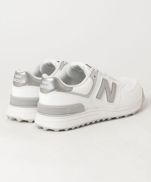 NEW BALANCE（ニューバランス）の「【GOLF】574 v4 SL（スニーカー・メンズ・ホワイト系/ホワイト×グリーン/ブラック/ホワイト×グレー・22.5cm/23.0cm/23.5cm/24.0cm/24.5cm/25.0cm/25.5cm/26.0cm/26.5cm/27.0cm/27.5cm/28.0cm/28.5cm/29.0cm）」の8枚目の写真
