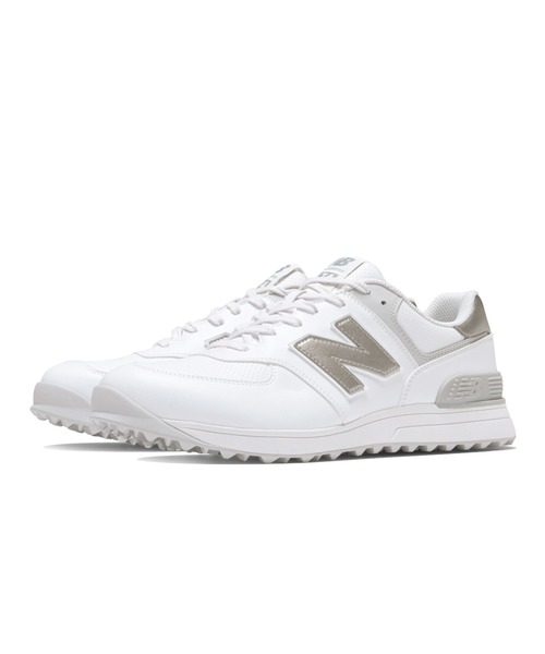 NEW BALANCE（ニューバランス）の「【GOLF】574 v4 SL（スニーカー・メンズ・ホワイト系/ホワイト×グリーン/ブラック/ホワイト×グレー・22.5cm/23.0cm/23.5cm/24.0cm/24.5cm/25.0cm/25.5cm/26.0cm/26.5cm/27.0cm/27.5cm/28.0cm/28.5cm/29.0cm）」の7枚目の写真