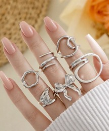 pyornim（ピョルニム）の「【26年春夏新作】【6点セット】リボンモチーフリングセット（リング）」