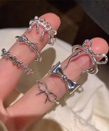 pyornim（ピョルニム）の「【26年春夏新作】【6点セット】リボンモチーフリングセット（リング）」