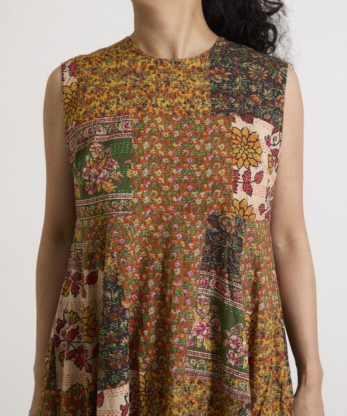 Freada（フリーダ）の「Freada/フリーダ アシメティアードワンピース3（ワンピース・レディース・オレンジ/ブラック・ONE SIZE）」の9枚目の写真
