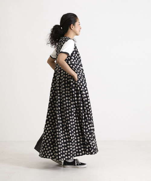 Freada（フリーダ）の「Freada/フリーダ アシメティアードワンピース3（ワンピース・レディース・オレンジ/ブラック・ONE SIZE）」の18枚目の写真