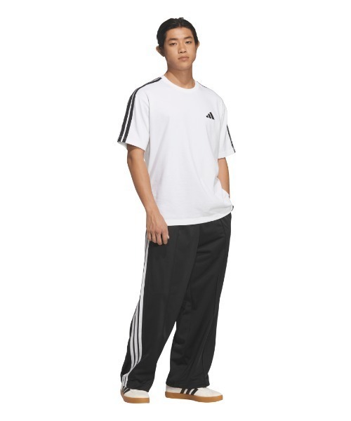 adidas(アディダス)の「アディダス adidas スタジアム トリコット ルーズフィット ストレート レッグ パンツ(その他パンツ・メンズ・ダークブルー/ブラック/ブラウン・S/M/L/LL/3L)」の9枚目の写真