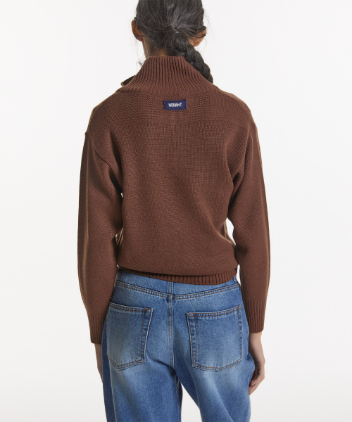 NOHANT(ノアン)の「WASHED STRAIGHT DENIM PANTS-WOMENS MID BLUE(デニムパンツ・レディース・ブルー・SMALL/MEDIUM)」の4枚目の写真