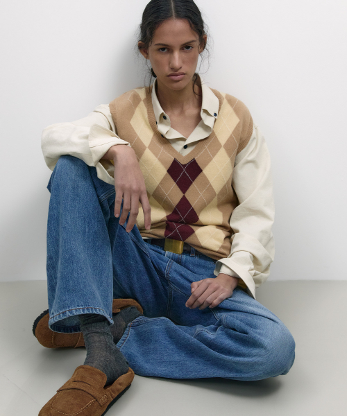 NOHANT(ノアン)の「WASHED STRAIGHT DENIM PANTS-WOMENS MID BLUE(デニムパンツ・レディース・ブルー・SMALL/MEDIUM)」の7枚目の写真