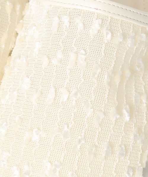 LEPSIM（レプシィム）の「シアーフラットミュールパンプス　656723（パンプス・レディース・ブラック/アイボリー・MEDIUM/LARGE）」の11枚目の写真