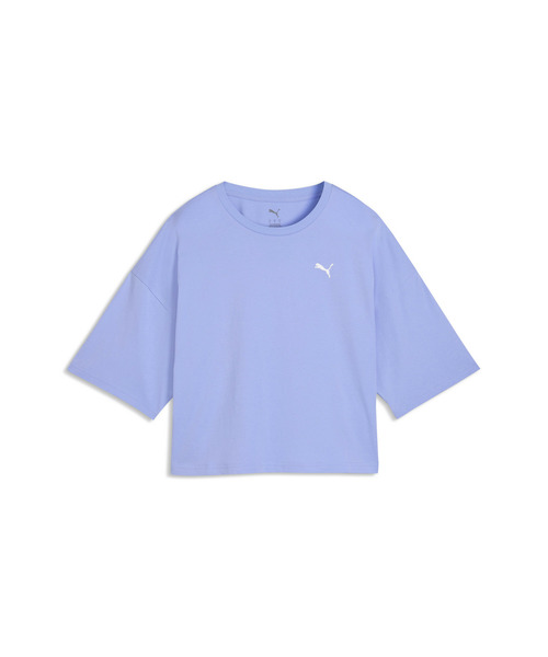 PUMA(プーマ)の「PUMA プーマ ウィメンズ ワードローブ ESS オーバーサイズ ショート 半袖 Tシ(Tシャツ/カットソー・レディース・ラベンダー/ホワイト系その他5・LARGE/MEDIUM/SMALL/X-LARGE)」の5枚目の写真