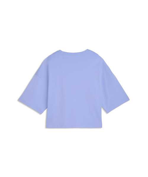 PUMA(プーマ)の「PUMA プーマ ウィメンズ ワードローブ ESS オーバーサイズ ショート 半袖 Tシ(Tシャツ/カットソー・レディース・ラベンダー/ホワイト系その他5・LARGE/MEDIUM/SMALL/X-LARGE)」の6枚目の写真
