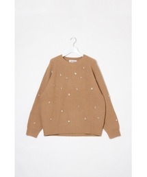 ニット/セーター（ベージュ系・ビジュー）ファッション通販 - ZOZOTOWN