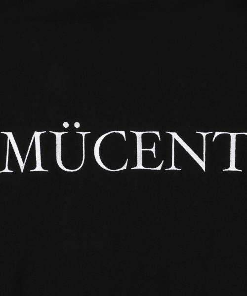 MUCENT（ムセント）の「アフィットバックレタリングフードTシャツ 男女共用 (2カラー)（パーカー・レディース・ブラック/グレー・FREE）」の9枚目の写真