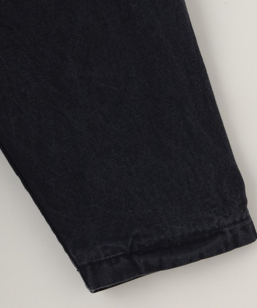 styles(スタイルス)の「HOMBRENINO CANVAS 3B JACKET HN0252-JK0002(ブルゾン・メンズ・ネイビー/ブラウン・M/L)」の4枚目の写真