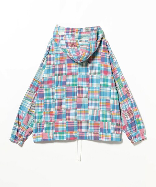 BEAMS PLUS（ビームスプラス）の「MIL Smock Patchwork Madras Pink（ブルゾン・メンズ・ピンク・SMALL/MEDIUM/LARGE/X-LARGE）」の11枚目の写真