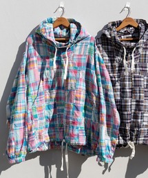 BEAMS PLUS（ビームスプラス）の「MIL Smock Patchwork Madras Pink（ブルゾン）」