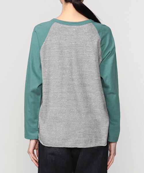 FilMelange(フィルメランジェ)の「FilMelange |〈別注〉ベースボール 長袖Tシャツ WOMEN(Tシャツ/カットソー・レディース・ホワイト系その他/グレー系その他2/グレー系その他・1)」の11枚目の写真