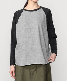 FilMelange（フィルメランジェ）の「FilMelange |〈別注〉ベースボール 長袖Tシャツ WOMEN（Tシャツ/カットソー）」
