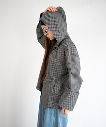 hwyl（ヒュイル）の「フードシャツ（シャツ/ブラウス）」