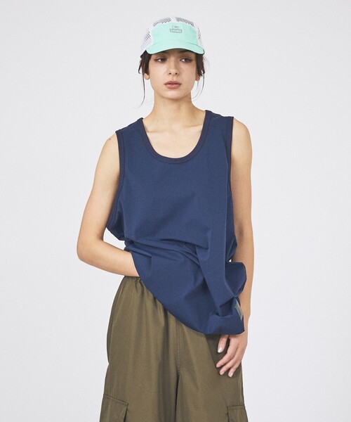 CHUMS（チャムス）の「【CHMUS/チャムス】ランニングメッシュキャップ/ Running Mesh Cap/ユニセックス（キャップ・メンズ・ローズ/その他/グリーン/ブラック・フリー）」の10枚目の写真