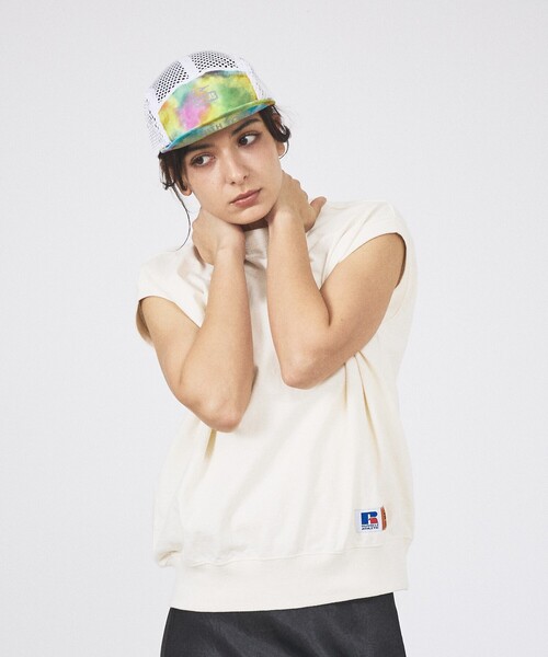 CHUMS（チャムス）の「【CHMUS/チャムス】ランニングメッシュキャップ/ Running Mesh Cap/ユニセックス（キャップ・メンズ・ローズ/その他/グリーン/ブラック・フリー）」の17枚目の写真