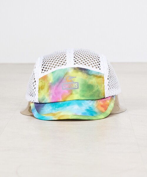 CHUMS（チャムス）の「【CHMUS/チャムス】ランニングメッシュキャップ/ Running Mesh Cap/ユニセックス（キャップ・メンズ・ローズ/その他/グリーン/ブラック・フリー）」の20枚目の写真