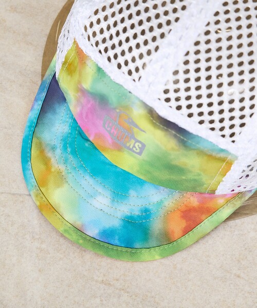 CHUMS（チャムス）の「【CHMUS/チャムス】ランニングメッシュキャップ/ Running Mesh Cap/ユニセックス（キャップ・メンズ・ローズ/その他/グリーン/ブラック・フリー）」の20枚目の写真