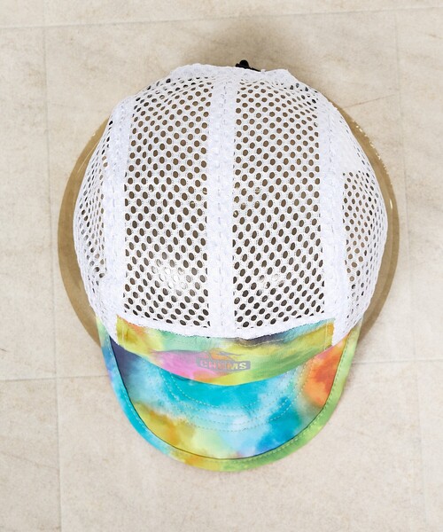 CHUMS（チャムス）の「【CHMUS/チャムス】ランニングメッシュキャップ/ Running Mesh Cap/ユニセックス（キャップ・メンズ・ローズ/その他/グリーン/ブラック・フリー）」の19枚目の写真