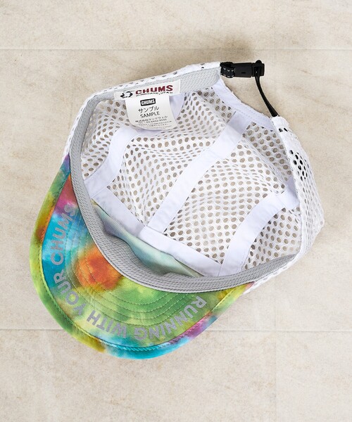 CHUMS（チャムス）の「【CHMUS/チャムス】ランニングメッシュキャップ/ Running Mesh Cap/ユニセックス（キャップ・メンズ・ローズ/その他/グリーン/ブラック・フリー）」の18枚目の写真