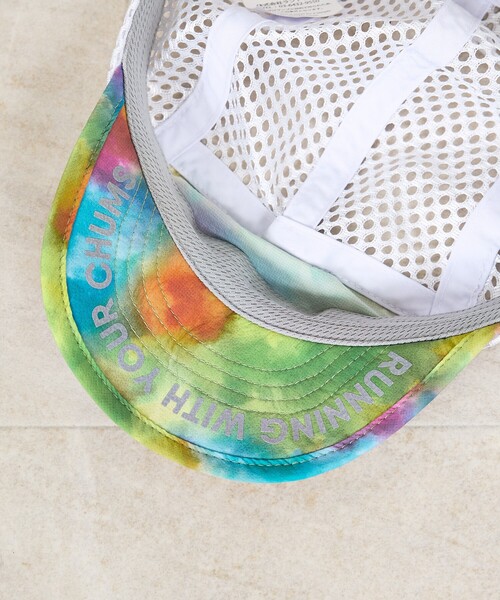 CHUMS（チャムス）の「【CHMUS/チャムス】ランニングメッシュキャップ/ Running Mesh Cap/ユニセックス（キャップ・メンズ・ローズ/その他/グリーン/ブラック・フリー）」の17枚目の写真