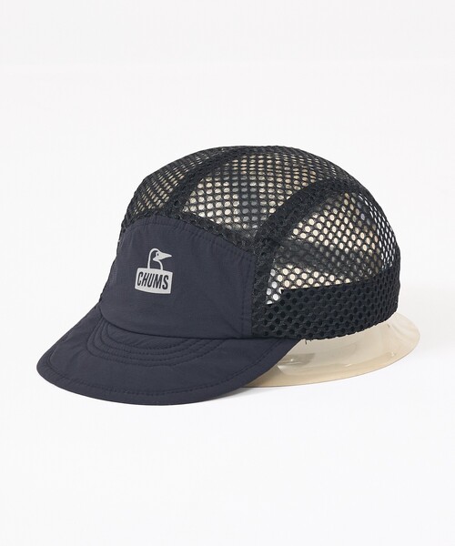 CHUMS（チャムス）の「【CHMUS/チャムス】ランニングメッシュキャップ/ Running Mesh Cap/ユニセックス（キャップ・メンズ・ローズ/その他/グリーン/ブラック・フリー）」の14枚目の写真