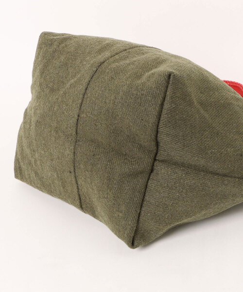 PUEBCO（プエブコ）の「VINTAGE WOOL GARMENTS ZIP TOTE Red Lining（トートバッグ・メンズ・レッド系その他・ONE SIZE）」の7枚目の写真