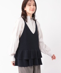 studio CLIP | 7ゲージティアードキャミソールベスト(ベスト)