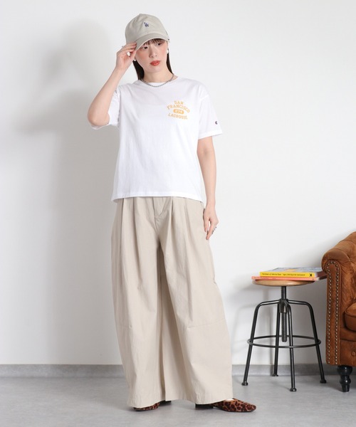 Champion(チャンピオン)の「【Champion】SHORT SLEEVE TEE 2(Tシャツ/カットソー・レディース・ホワイト/グレー・M)」の21枚目の写真