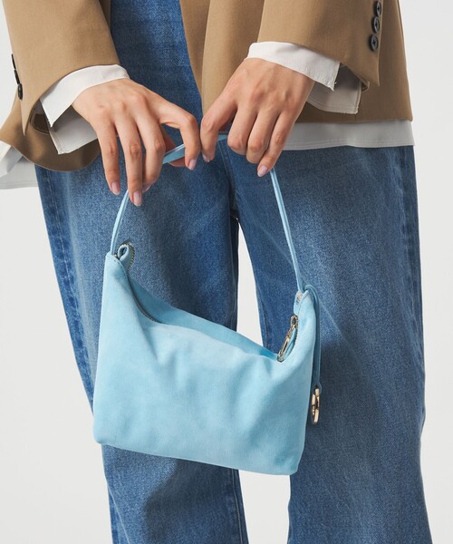 INNUE（イヌエ）の「＜INNUE＞2WAY ショルダーバッグ＜Select by EMMEL REFINES＞（ショルダーバッグ・レディース・ライム/ライトブルー・FREE）」の10枚目の写真
