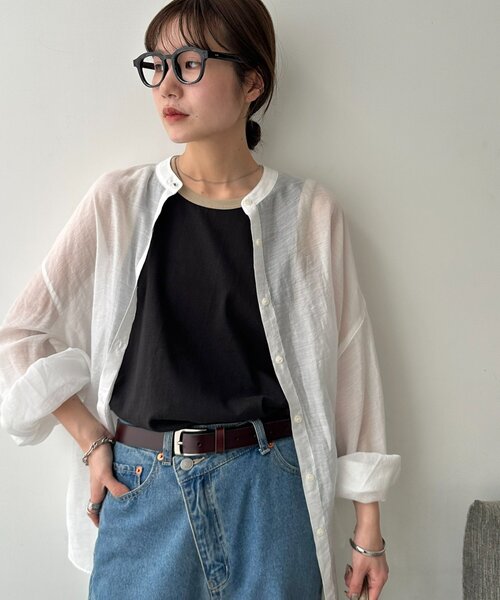 DISCOAT(ディスコート)の「【Enlude】リンガータンク《ユニセックス》(タンクトップ・レディース・ブラック/ブラウン/ベージュ・FREE/SMALL)」の10枚目の写真