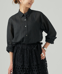 VERMEIL par iena | Airy Ramie Over シャツ(シャツ/ブラウス)