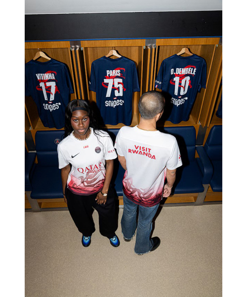 NIKE(ナイキ)の「【Paris Saint-Germain 】Team Wang Collector's Item Uniform(Tシャツ/カットソー・メンズ・ホワイト・X-LARGE/LARGE/MEDIUM/XX-LARGE)」の9枚目の写真