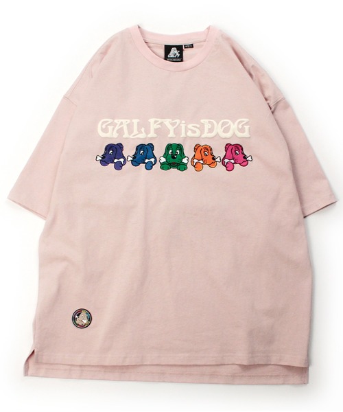 GALFY（ガルフィー）の「【GALFY/ガルフィー】復刻GALFY is DOG  Tee（Tシャツ/カットソー・メンズ・ブラック/オフホワイト/ピンク・L/XL/M）」の8枚目の写真