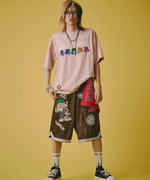 GALFY（ガルフィー）の「【GALFY/ガルフィー】復刻GALFY is DOG  Tee（Tシャツ/カットソー・メンズ・ブラック/オフホワイト/ピンク・L/XL/M）」の22枚目の写真