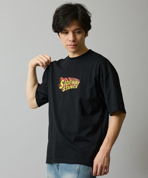 En serio TOKYO（エンソリオトーキョー）の「【SIDEWAYSTANCE】3Dロゴ半袖Tシャツ 70709（Tシャツ/カットソー・メンズ・ホワイト/ダークブルー/ブラック・SMALL/MEDIUM/X-LARGE）」の13枚目の写真