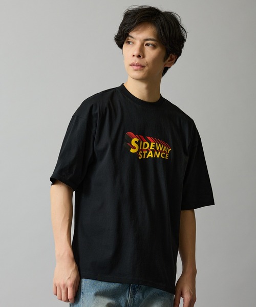 En serio TOKYO（エンソリオトーキョー）の「【SIDEWAYSTANCE】3Dロゴ半袖Tシャツ 70709（Tシャツ/カットソー・メンズ・ホワイト/ダークブルー/ブラック・SMALL/MEDIUM/X-LARGE）」の12枚目の写真