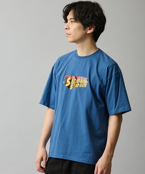 En serio TOKYO（エンソリオトーキョー）の「【SIDEWAYSTANCE】3Dロゴ半袖Tシャツ 70709（Tシャツ/カットソー・メンズ・ホワイト/ダークブルー/ブラック・SMALL/MEDIUM/X-LARGE）」の19枚目の写真