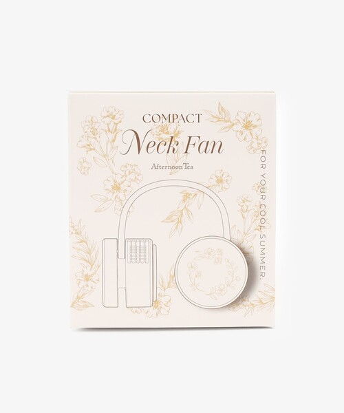 Afternoon Tea（アフタヌーンティー）の「フラワーコンパクトネックファン（生活家電・レディース・ホワイト・ONE SIZE）」の9枚目の写真