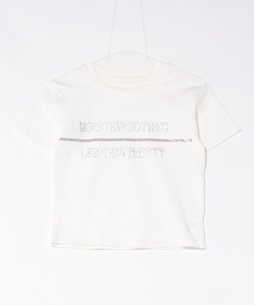 GORGE(ゴージ)の「《ラインストーン・ロゴ》Tシャツ/ストリート×Y2K/春夏/全3色(Tシャツ/カットソー・レディース・ブラック/ホワイト/ピンク・F)」の20枚目の写真
