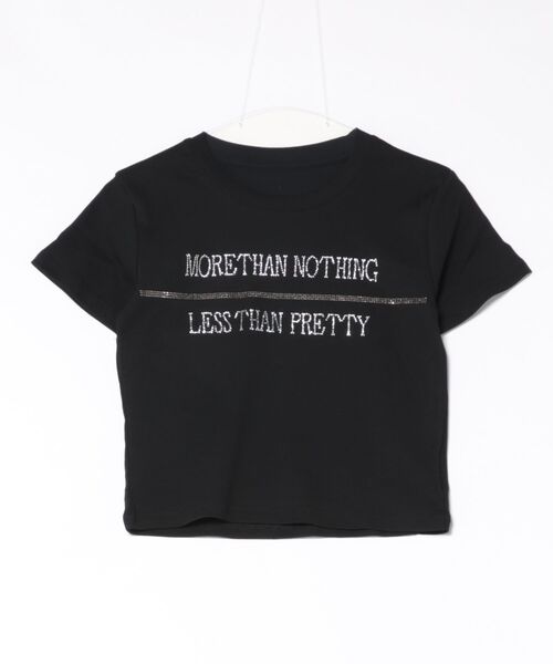 GORGE(ゴージ)の「《ラインストーン・ロゴ》Tシャツ/ストリート×Y2K/春夏/全3色(Tシャツ/カットソー・レディース・ブラック/ホワイト/ピンク・F)」の22枚目の写真