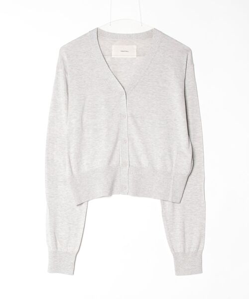 Silk Cotton Cardigan 12610521（Tシャツ/カットソー）｜TODAYFUL