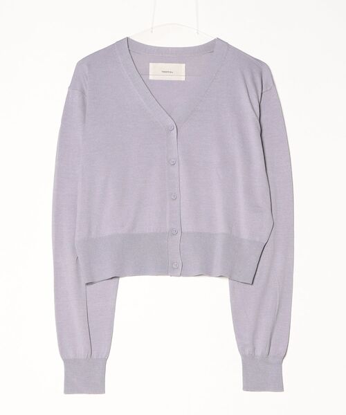 Silk Cotton Cardigan 12610521（Tシャツ/カットソー）｜TODAYFUL