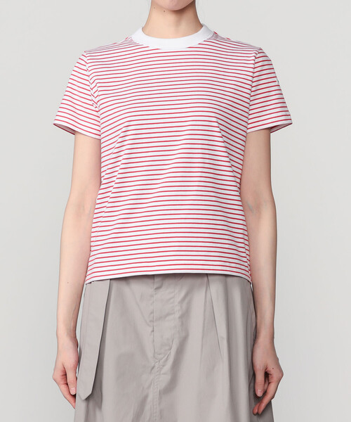 ORCIVAL(オーシバル)の「ORCIVAL | コットン ストレッチ クルーネック半袖Tシャツ WOMEN(Tシャツ/カットソー・レディース・ブルー系その他5/グレー系その他/ブラック系その他/レッド系その他・1/2)」の11枚目の写真
